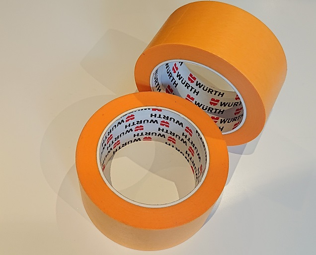 Klebeband Radex Orange 80°C 50 m - Onlineshop rund um Lacke, Autolack, 1,40  €